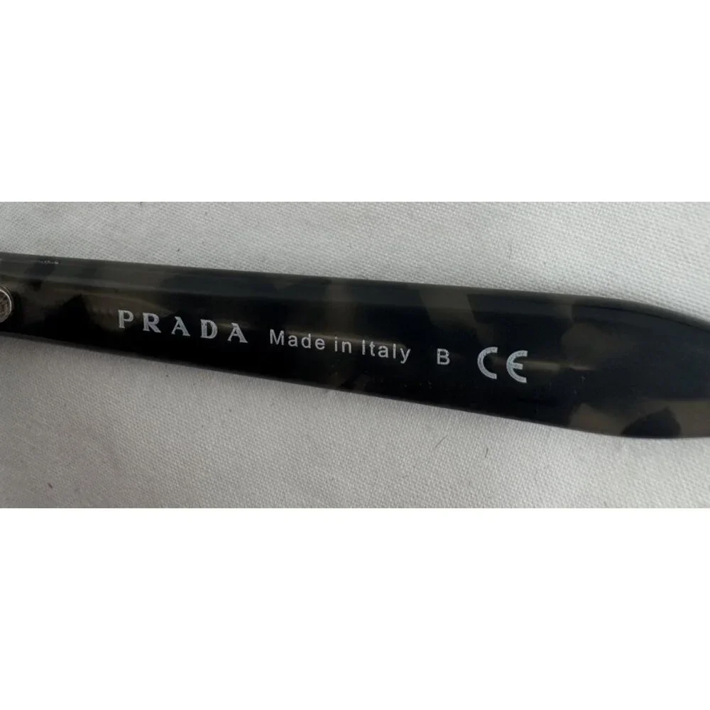 PRADA Tortoise Dark Brown Aviator Frames Sunglasses VH3-8C1 145 3N  SPR13T-F 54 - Picture 4 of 13